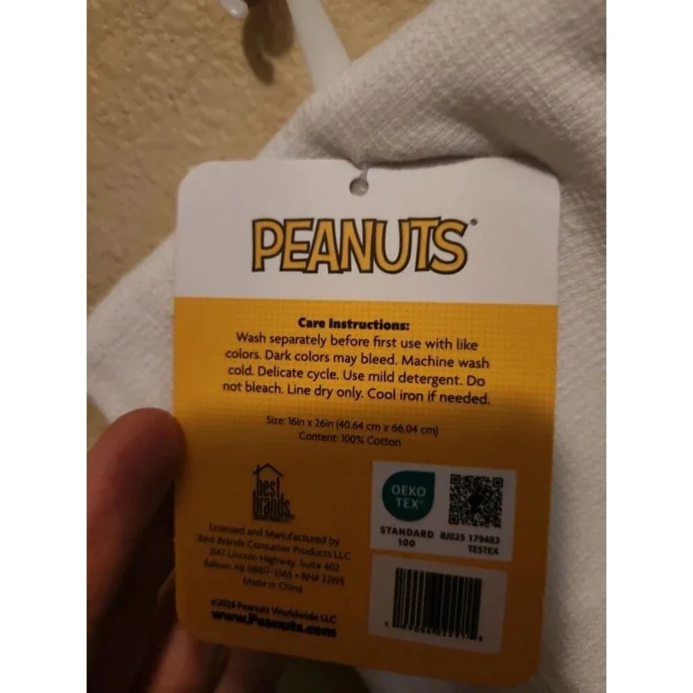 Peanuts Snoopy Kitchen Towels Set of 2